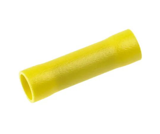 63-4891-43　RS PRO Butt Wire Splice Connector, Yellow, Insulated, Tin Plated 12 → 10 AWG　613-9766