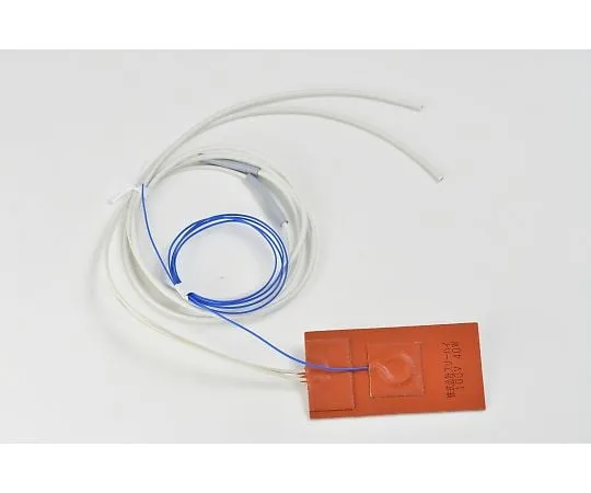 64-3422-73　Silicon Rubber Heater [Thermocouple 3m, Lead wire extension 3m] 100V 40W 50mm x 100mm　SR100-40-50-100-K3