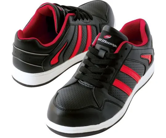 64-0984-82　Safety Shoes Lace-Up Type Black 23.0 cm　S2151