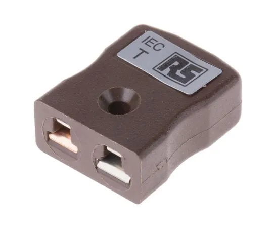 63-4777-89　RS PRO IEC Miniature Quick Wire Socket Connector for *** with Type T Thermocouple Type T, Standard　381-7463