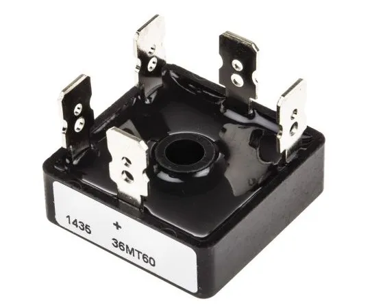 63-4783-24　Vishay VS-36MT60, 3-phase Bridge Rectifier, 35A 600V, 5-Pin D 63　VS-36MT60