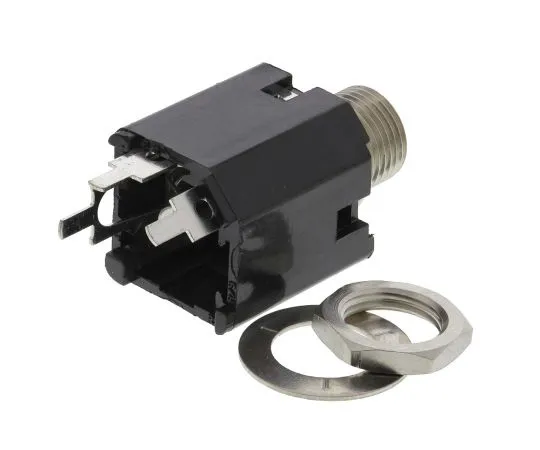 63-4898-11　Switchcraft 1/4 in Through Hole Mono Jack Socket, 2 Pole　112APCX