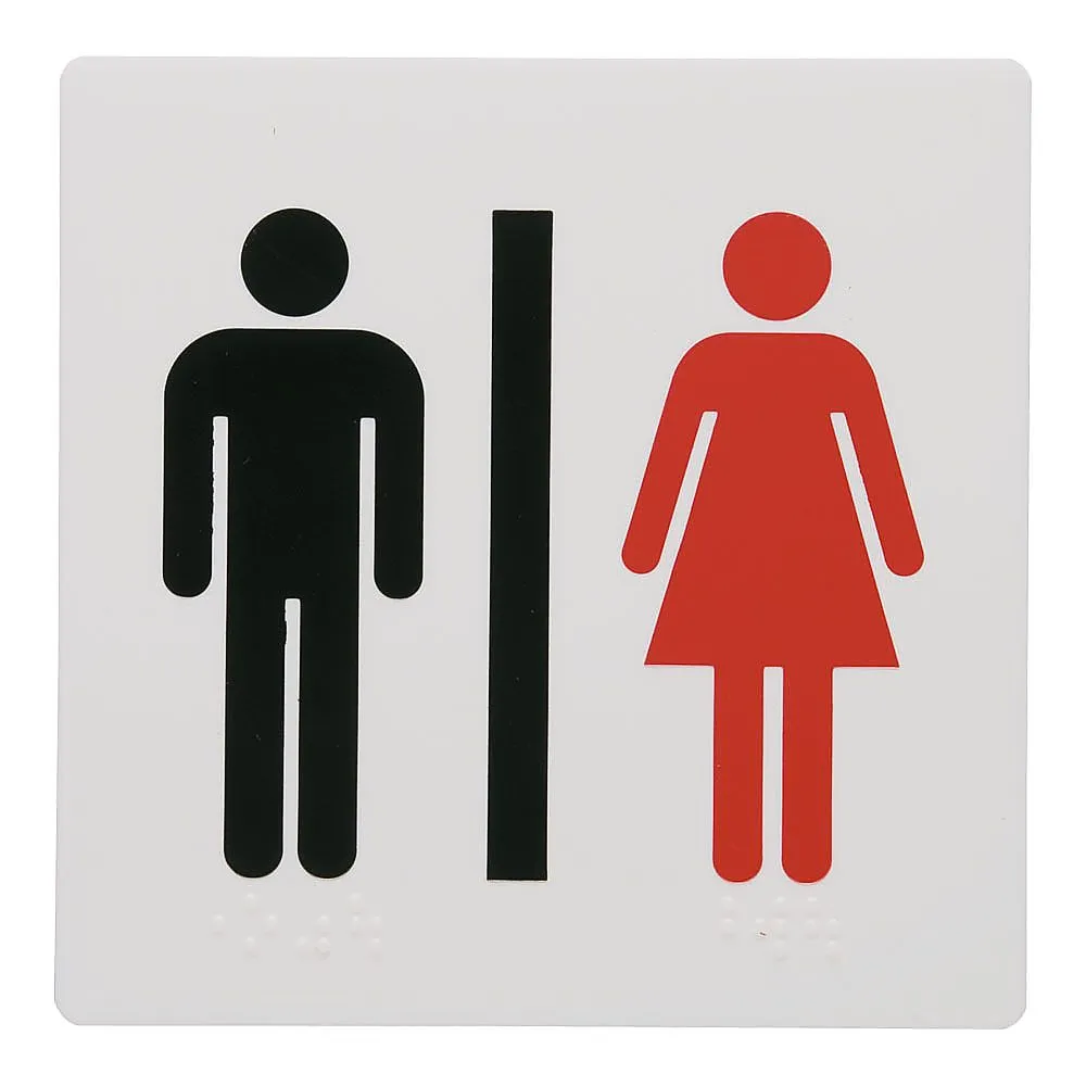 62-6314-69　Braille Sign Mitarai Men and Women　TS514-3