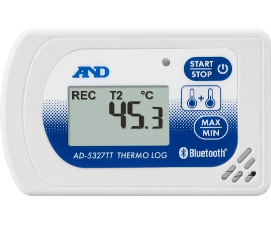 65-3904-50　BLE Temperature 2ch Data Logger with General (ISO) Calibration (Inspection Report + Tresability System Diagram)　AD5327TT-00A00