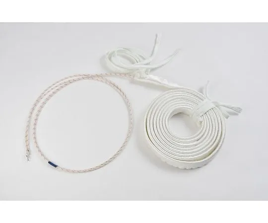 64-3427-62　Silica Glass Ribbon Heater 100V 1000W 40mm x 5000mm Lead Wire 1m　SRB100-1000-40-5000