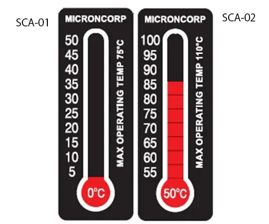 65-3676-05　Single Color Temperature Monitoring Label (Reversible) SCA-01　SCA-01
