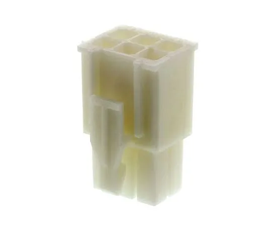 63-4817-88　TE Connectivity Mini-Universal MATE-N-LOK Male Connector Housing, 4.2mm Pitch, 6 Way, 2 Row　172168-1