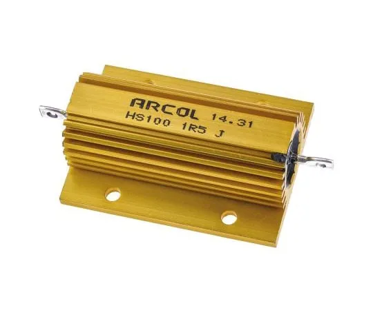 63-4746-57　Arcol HS100 Series Aluminium Ho***d Axial Wire Wound Panel Mount Resistor, 1.5Ω ±5% 100W　HS100 1R5 J