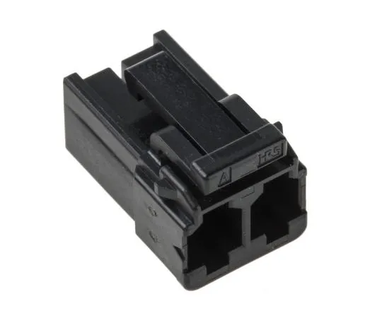 63-4660-88　Connector Housing Female 2 Pole 1 Row 3.96 mm EnerBee DF63 Series 1 Bag (10 Pieces)　DF63-2S-3.96C