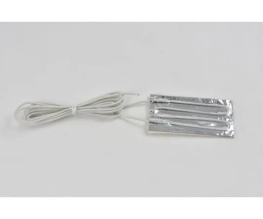 64-3426-92　Aluminum Foil Heater 100V 8 W 50mm x 100mm Lead Wire 1m　AL100-8-50-100