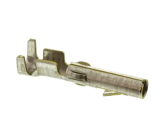 63-4757-73　TE Connectivity Commercial MATE-N-LOK Series Crimp Terminal, Female, 0.5mm² to 2mm², 20AWG to 14AWG, Tin Plating　60619-1