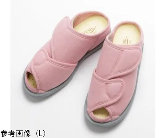 68-9382-39　Nursing Care Shoes Pink M Both Feet　2237