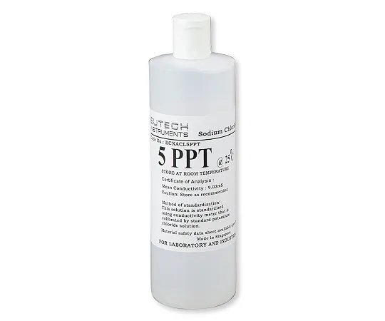1-3571-12　［Discontinued］Portable Economy Salimeter (Salt 6+) Calibration Solution 5Ppt for Salimeter　ECNACL5PPT