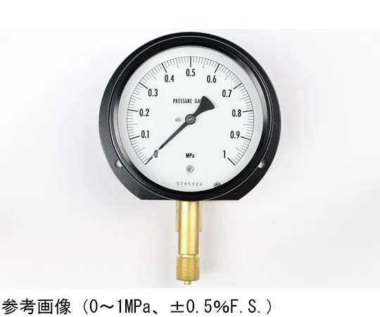 65-4312-38　Class 0.5 Pressure Gauge (100Φ) -0.1~0.1 MPa　GA11-231