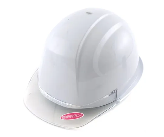 62-3979-72　Brim Transparent Helmet White　NO.370F-OT-C