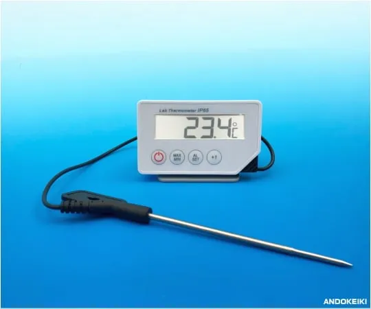 64-5230-01　Black Bulb Dedicated High-Precision Digital Thermometer -40 ~ + 200 °C (Resolution: 0.1 °C)　CK-T-D