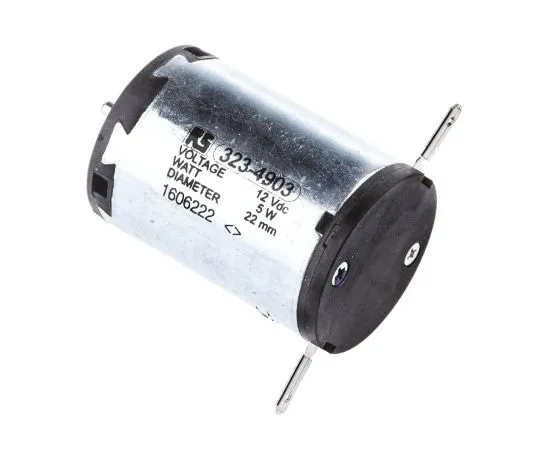 63-4764-34　Maxon Brushed DC Motor, 5 W, 18 V dc, 6.25 mNm, 9970 rpm, 2mm Shaft Diameter　110124