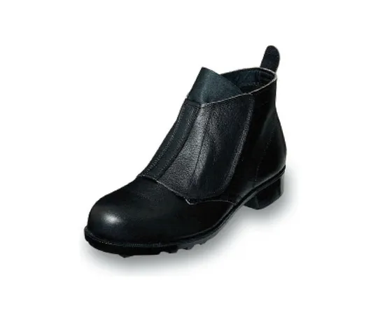 64-6538-11　Medium Velcro Work Safety Shoes Black Velcro 23.5 cm　S212