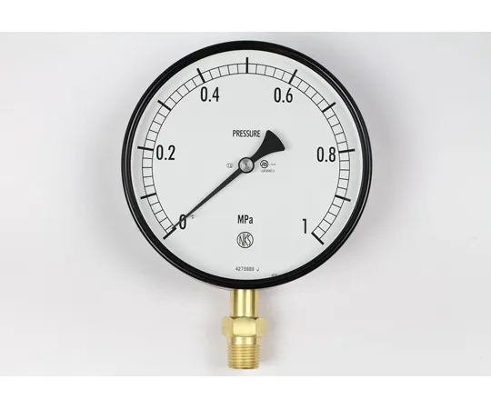 65-4290-85-20　Normal Pressure Gauge (Φ150) Vertical A Frame 1 MPa with Inspection Certificate　AG10-191