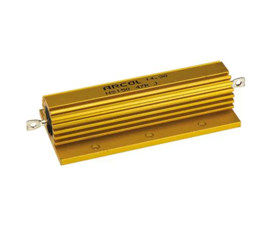 63-4758-83　Arcol HS150 Series Aluminium Ho***d Axial Wire Wound Panel Mount Resistor, 47Ω ±5% 150W　HS150 47R J