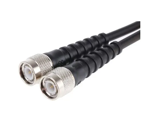 63-4858-22　RS PRO Black Coaxial Cable, 50 Ω　526-0500