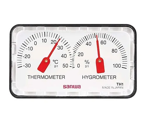 61-3516-70　［Discontinued］Thermo-Hygrometer (Analog Small)　TH1