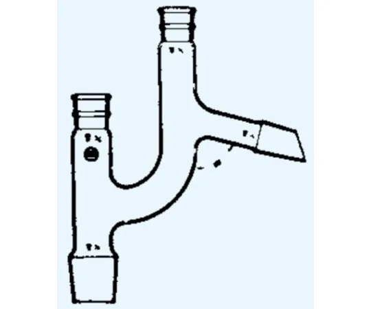 65-8663-95　Fractionation Tube 60 ° Upper 15 Lower 15 Side Tube 10 Branch Tube 15　4068-1515