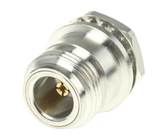 63-4765-87　Radiall 50Ω Straight Panel Mount N Type Connector, jack, Solder Termination, 0 → 11GHz　R161570000W
