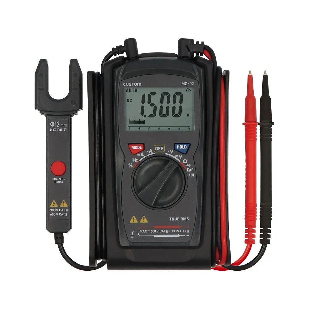 67-8969-69-24　Digital Multimeter with Clamp, with JCSS Calibration Certificate　MC-02