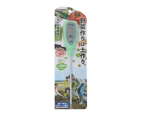 64-4078-18　TAKAGI Digital Soil Acidity Meter　2063392
