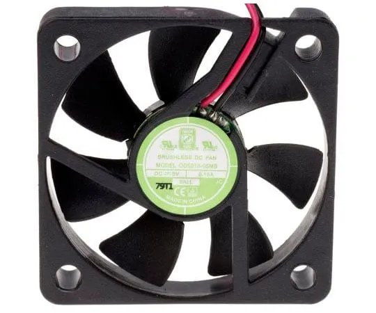 63-4690-11　RS PRO Axial Fan, 50 x 50 x 10.5mm, 10cfm, 750mW, 5 V dc　144-2047