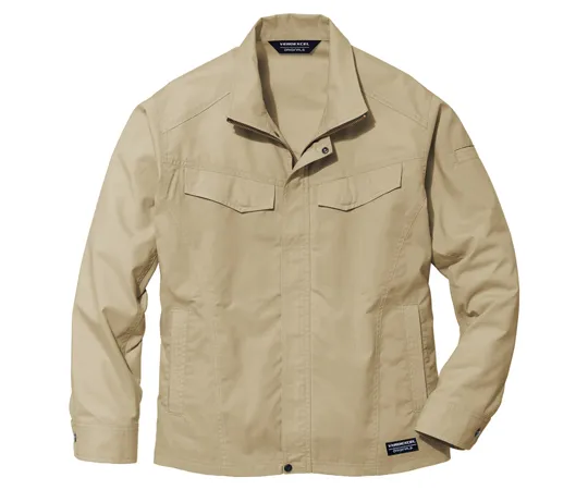 65-1235-27　Work Clothes, VERDEXCEL Flex Unisex Jumper Khaki SSS VE640-UE-SSS　VE640-UE-SSS