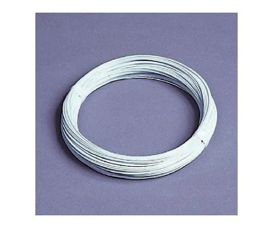 62-6131-93　Wire White Vinyl Coating 200 mm x 4 Pieces　460-70