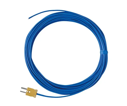 64-0700-84　Coated Thermocouple Vinyl Coated 10m (With Tip Welding + Miniature Connector)　8250-94