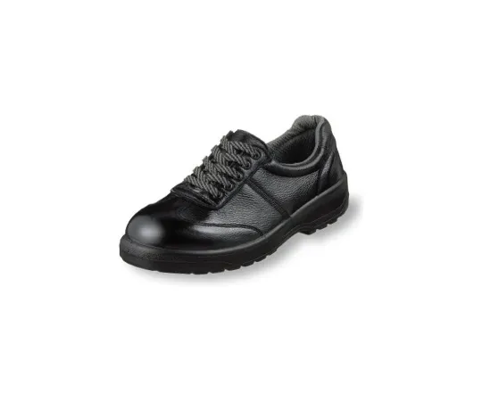 64-6535-37　Urethane 2-Layer Sneakers (Shoelaces) Black 23.5 cm　AG3051