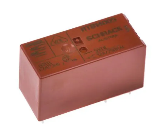 63-4723-39　TE ConnectivityRT1 SPDT Non-Latching Relay PCB Mount, 5V dc Coil, 12A　RTB14005