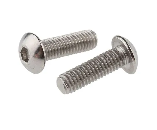 63-4739-47　RS PRO M5 x 16mm Hex Socket Button Screw Plain Stainless Steel　232-8243