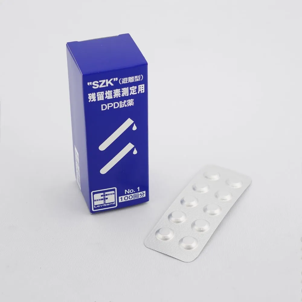 8-9946-02　Reagent For Measuring Residual Chlorine (DPD Tablet) No.1 Rapid 100 Tablets　No.1rapid