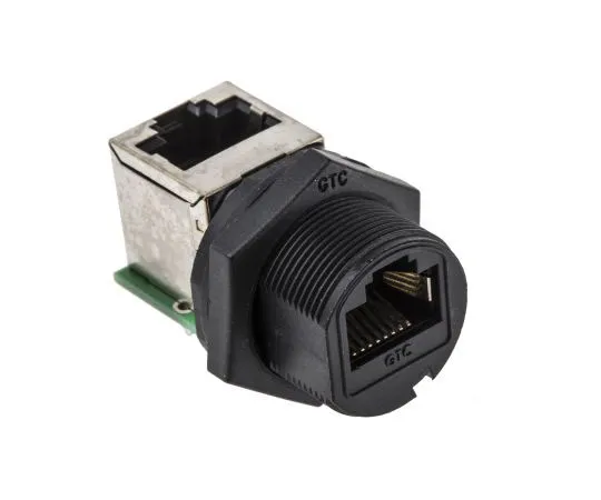 63-4661-96　RS PRO RJ45 Female 90° Coupler, Shielded　111-6747