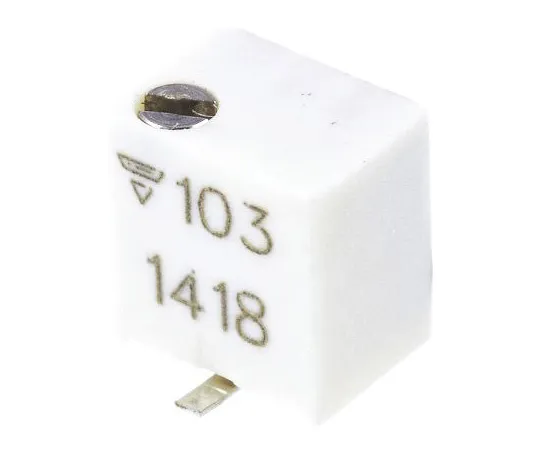 63-4821-87　10kΩ SMD Trimmer Potentiometer 1/4W Top Adjust Vishay TSM4 Series　TSM4YL103KB25