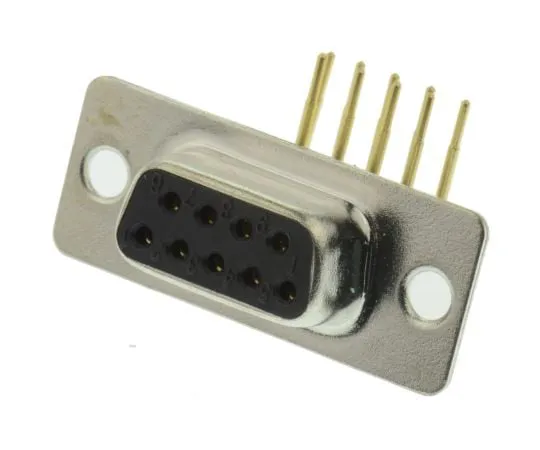 63-4858-78　RS 9 Way Right Angle Through Hole PCB D-sub Connector Socket, 2.77mm Pitch　528-3705