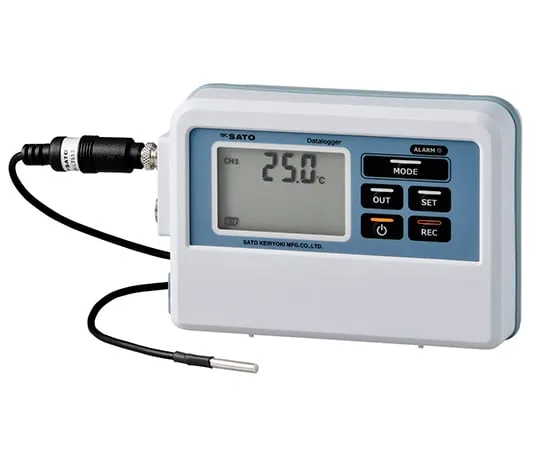 64-4058-35　A set of temperature data logger/separate Sensor + traceability documents (4-piece set)　SK-L751SK-L751-2