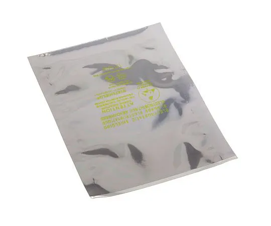 63-4717-36　Heat seal static shielding bag,76x127mm　182-8792
