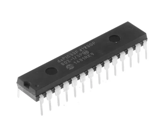 63-4930-63　dsPIC33FJ128GP802-I/SP Microchip, 16bit DSP 40MHz 128 kB Flash 28-Pin SPDIP　dsPIC33FJ128GP802-I/SP