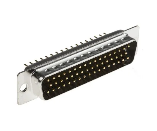 63-4858-74　RS 50 Way Through Hole PCB D-sub Connector Plug, 2.77mm Pitch　528-3581