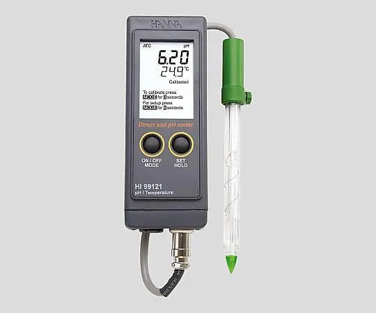 2-8606-01　［Discontinued］Soil pH/Thermometer HI 99121N　HI99121N