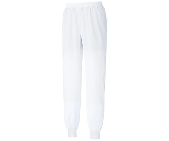 65-1310-44　［Discontinued］Work Clothes, VERDEXCEL Unisex Slacks White 3S VEHS02W-SITA-3S　VEHS02W-SITA-3S