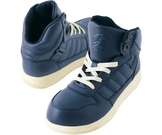 64-0983-83　［Discontinued］Safety Shoes Middle Cut Navy 23.0 cm　S1153