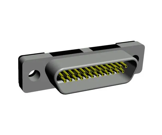 63-4686-66　Norcomp 380, MICRO-D Series, 25 Way PCB D-sub Connector Socket, 1.27mm Pitch　380-025-213L001