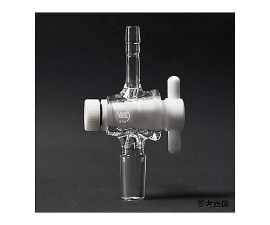 65-8673-58　Suction Plug (PTFE Cock) TS Sliding Part 15 Branch Pipe (Rubber Stopper) φ8 mm　055-151T